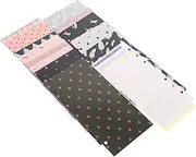 KAILIKETIY 1 Set Marble Pattern with Replacement Sheets Account Notebook for Cash Tracking Includes Envelopes Budget Sheets and Stickers for Financial Organization