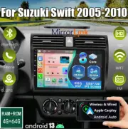 64G Android 13 Car Stereo Radio For Suzuki Swift 2005-2010 Carplay GPS Head Unit