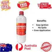 Samba 1L No-Spill Firelighter Gel - Fast & Easy Ignition AUS STOCK