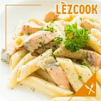 在飛比找樂天市場購物網優惠-Lezcook經典奶油鮭魚菠菜義大利麵醬(義大利麵醬/燉飯調