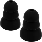 SAFIGLE 2PCS Sleeping Triple Silicone Noise Cancelling Ear Tips for Enhanced Sleep Comfortable Soundproof for Noise Reduction and Sound Isolation