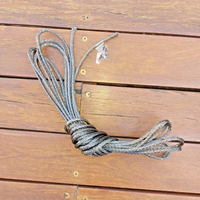 7.5m x 4mm Single Braid Marlow D12 Dyneema SK78 Marine Boat Dinghy Skiff Rope