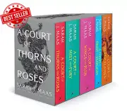 A Court of Thorns and Roses Box Set Books 1-5 Sarah J. Maas Fantasy Paperback