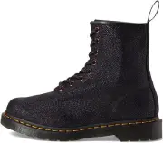 DR. MARTENS 1460 8 EYELET BEJEWELLED Boots Black New