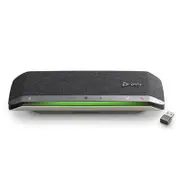 Poly Sync 40+ Smart Wireless Conference Speakerphone, With BT600 Bluetooth Adapter, USB-A, USB-C