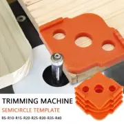 4Pcs Corner Routing Template Plastic Radius Jig Router Template Rounded ❀❀