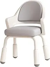 Perfk Kids Chair for Table Reading Chair Height Adjustable Ergonomic Seat with Back Writing Chair Toddlers Chair for Nursery Kids, Gray