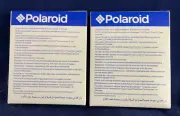 2 NEW PACKS OF POLAROID 600 INSTANT FILM TOTAL OF 20 PHOTOS EXPIRED