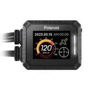 【Polaroid 寶麗萊】MS210WG 新巨蜂鷹 GPS 雙鏡夜視 wifi機車行車記錄器-快(附32G卡)