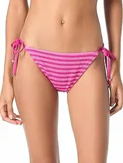 [Michael Kors] Women's Textured Stripe Tie Side Bottom