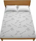 Bed Bath Fashions Premium Bamboo Waterproof Fitted Mattress Protector