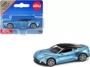 Aston Martin DBS Superleggera Blue Metallic with Black Top Diecast Model Car by