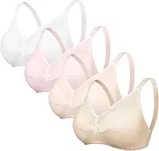 [Generic] Women Sports Bra Sexy Lace Gathered Bra Straps Breast Cup Underwear Sports Bra Low Support