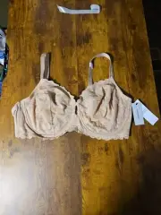 NWT Calvin Klein Women's 44D Seductive Comfort Full Coverage Lace Bra QF1741