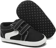 [batutu] Baby Boys Girls Pu Leather Hard Bottom Walking Shoes Toddler Rubber Sole Slip On Newborn First Walkers Sneakers Infant Cartoon Slippers Crib Shoes