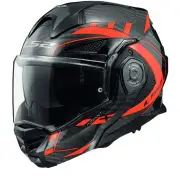 FF901 Advant X Carbon Future Glossy Red Modular Helmet