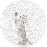 Chicken Ball Cage,Rollable Round Chicken Cage | Movable Walking Net Poultry Coop Round Portable Chick Enclosure for Duck, Pet & Farm