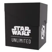 Gamegenic Star Wars Unlimited Soft Crate Deck Box - Black/White