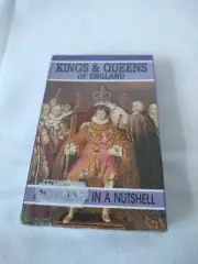Kings & Queens of England Knowledge in a Nutshell Cards 1995 FaxPax 40 Cards NEW