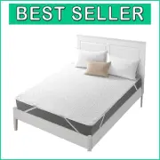 Luxury Quilted Waterproof King Mattress Protector - Perfect Fit & Easy Care