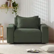Sydney Sofa Bed - Evergreen / Long Single