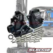 GPM FRONT / REAR BULKHEAD GEAR BOX 9529 FOR TRAXXAS 1/8 SLEDGE MONSTER 95076-42
