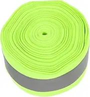 Ciieeo 1Roll Sew Reflective Tape Meters High Visibility Safety Strips for Clothing Vests Tents Backpacks and Pet Gear Multipurpose Reflective Clothing Tape Fluorescent