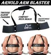 WEIGHT LIFTING BODYBUILDING TRAINING BICEP ARM BLASTER EZ BAR CURL ARMS NEW
