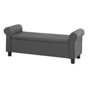 Artiss Storage Ottoman Blanket Box 126cm Linen Fabric
