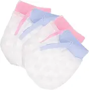 [ANDRESLAD] String Glove for Baby Ice Silk Mittens No Scratch Mittens for Winter Windproof Toddler Mitten Soft Elastic Wrist