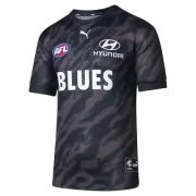 Carlton Blues PUMA AFL Mens Warm Up Top | Navy by Sporting House