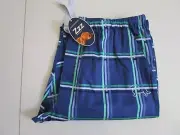 Peter Alexander Men's Navy Multi Long Cotton Check Classic Pyjama Pant Size XXL