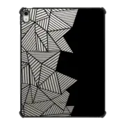 iPad Air 13-inch (M2/M3) iPad Impact Case Abstract Mountain Black