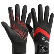 [Generic] Cycling Touch Control Mittens - 1 Pair Touch Control Winter Mittens Cycling Mitts - Waterproof Mitts Windproof Sport Wear Non-Slip for Women for Hiking, Working