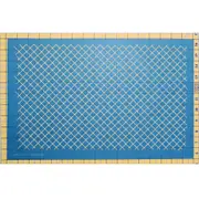 Quilting Full Line Stencil Half Inch Grid on Point Reusable A3 use with Pounce 31001