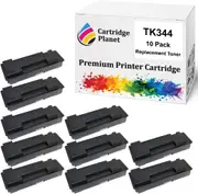 10-Pack Non-Genuine Toner Cartridge for Kyocera TK-344 (12000 Pages) for Kyocera FS2020D