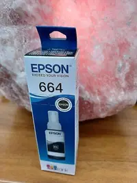 在飛比找Yahoo!奇摩拍賣優惠-盒裝EPSON黑色T664/T6641/T664100原廠L