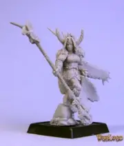 Reaper Warlord 14647 NADEZHDA THE WHITE, ICE SORCERESS HUMAN DRUID