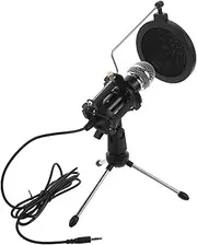 MOLUCKFU Microphone Live Broadcast Set Gaming Microphone Instrument Mic Recording Equipment Equipment Gaming Mic Plastic