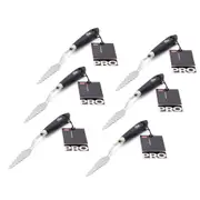 6x Jasart Elevate Effects Metal Painting Palette Knife Spatula ZigZag Large BLK