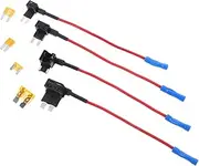 12v Replacement Car Fuse Holder Kit Inline Blade Fuse Tap Set Sockets for Rv Truck