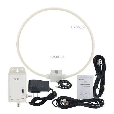 GA400 Rotating Medium Wave AM/FM Short-wave SDR Loop Antenna Radio Antenna