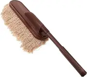 COMPUKAS Extendable Car Duster with Telescoping Handle Soft Bristles for Efficient Cleaning of Car Exterior Windows and Wheels Lightweight and Portable for Home and Office Use