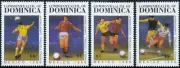 DEP5 Dominica Nº 918/21 1986 MNH