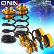 FOR 06-11 CIVIC 1"-4" ADJUSTABLE SUSPENSION COILOVER SLEEVE KIT W/BLACK SPRING (for: Honda)