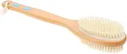 Beavorty Shower Brush for Back Exfoliation Anti-slip Double-sided Brush Long Handle Bath Accessories