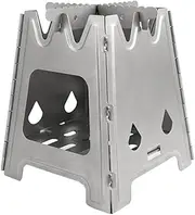 Outdoor Ti Folding Wood Stove Camping Multi- Alcohol Stove for Camping Backpacking