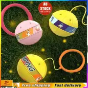 Glowing Bouncing Ball, Kids Light Up Flashing Ankle Skip Ball TO