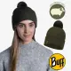 【西班牙 BUFF】Lifestyle 系列 TIM 美麗諾羊毛針織柔軟保暖毛球帽.雪地毛線帽_BFL126463 森林綠