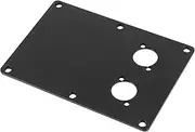 Kisangel Loudspeaker Wall Plate Sturdy Plastic Speaker Terminal Board Diy Speaker Panel Accessory Mm for Home Theater Stage Conference